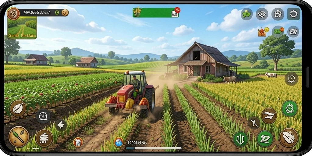 Gameplay seru dan menarik dalam simulasi pertanian MPO666.