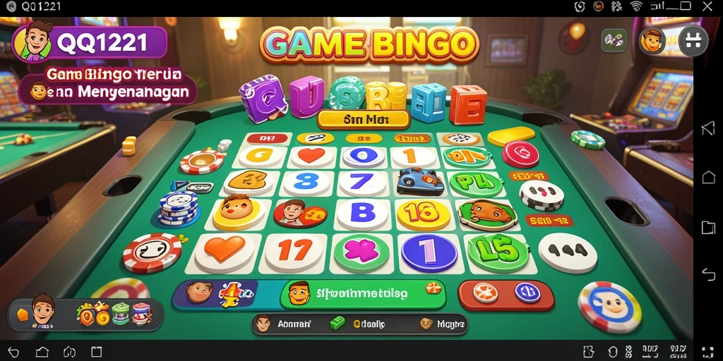 Screenshot utama gameplay Bingo QQ1221 yang seru dan menarik.